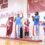 Harlem Globetrotters comparten la duela con niñas y niños yucatecos.